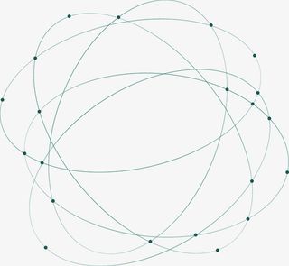 科技感线条球形矢量图免抠