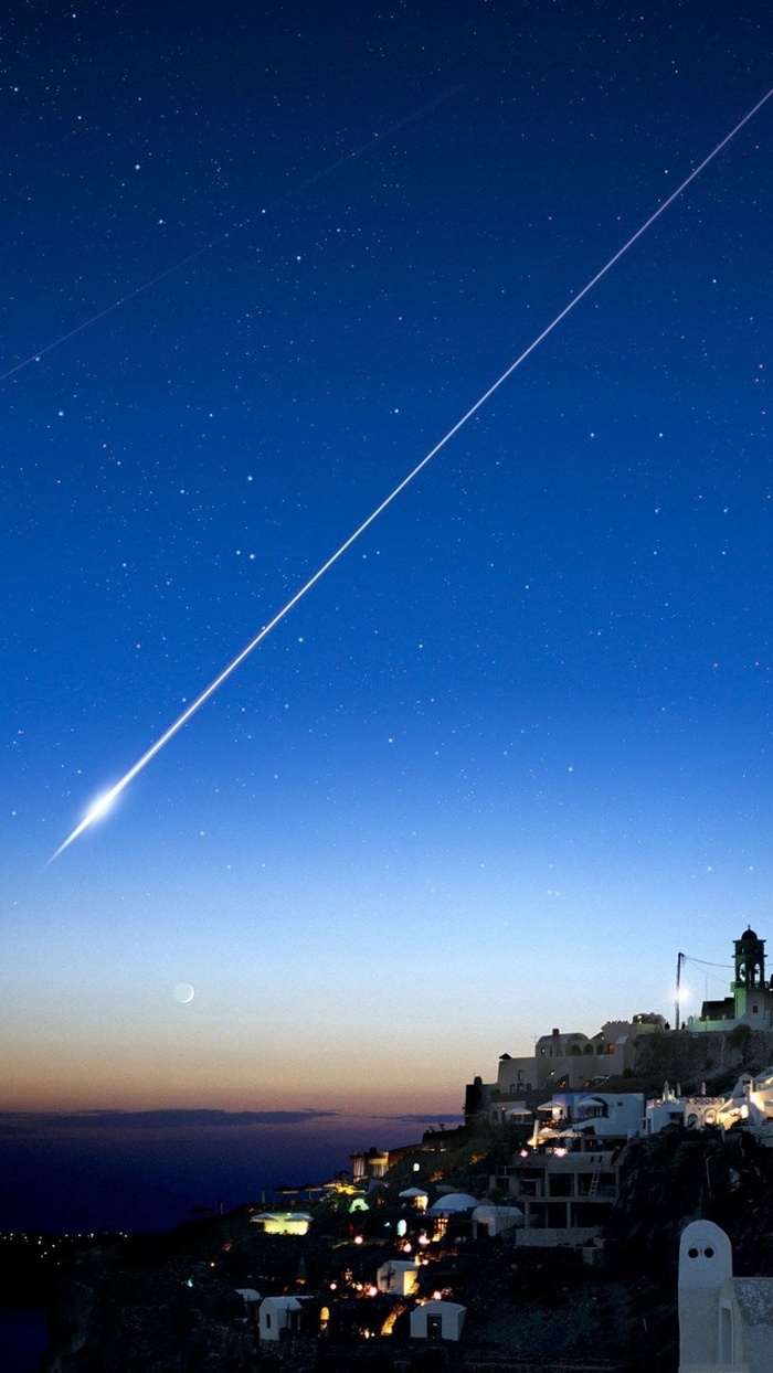 绝美星空H5背景高清