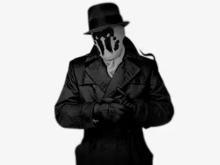 戴帽子的神秘人物免抠