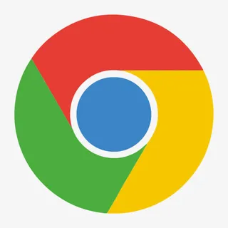 浏览器铬标志浏览器和社交媒体-免抠