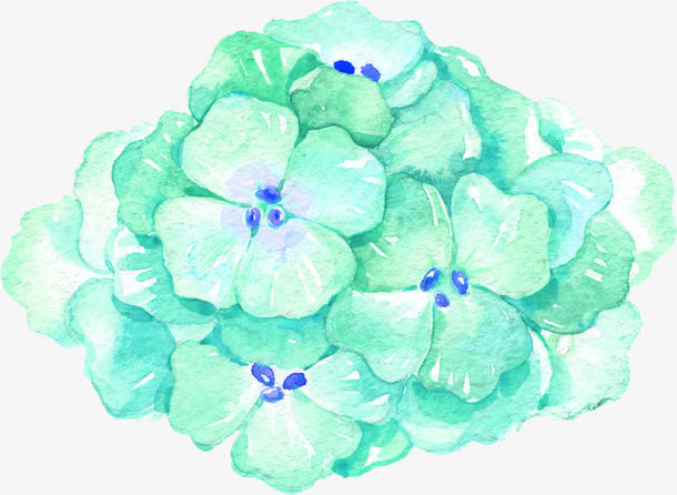 水彩花边免抠