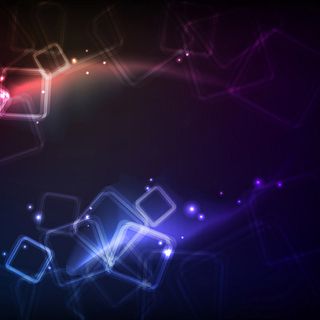 黑色炫彩矩形线框背景高清