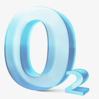 氧气立体字体设计免抠