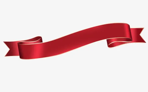 促销条幅飘带免抠