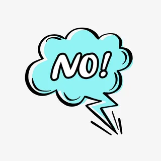 漫画卡通对话框免抠