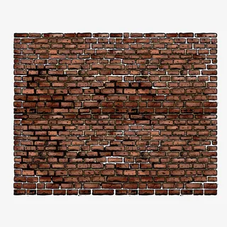 暗红色墙砖免抠