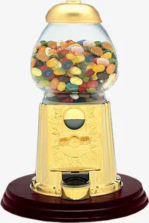 金色包装糖果免抠