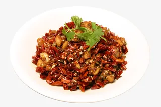 美味诱人辣子鸡免抠