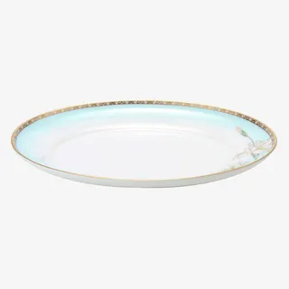 白色花边盘子免抠