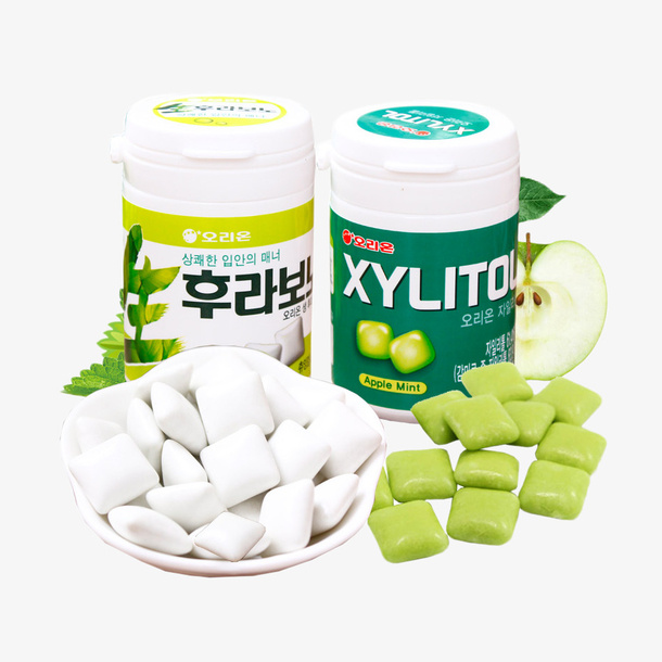 韩国绿白木糖醇免抠