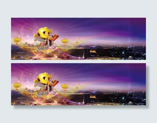 投资理财背景banner