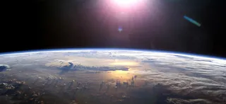 星空地球海报背景高清