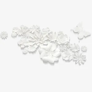 白色花朵免抠