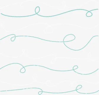 绿色曲线线条免抠