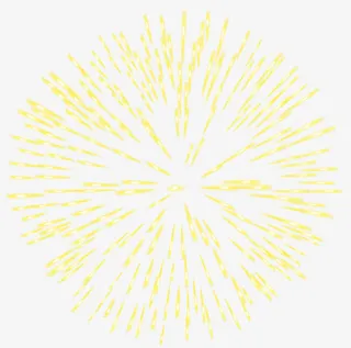 灿烂烟花元旦快乐素材免抠