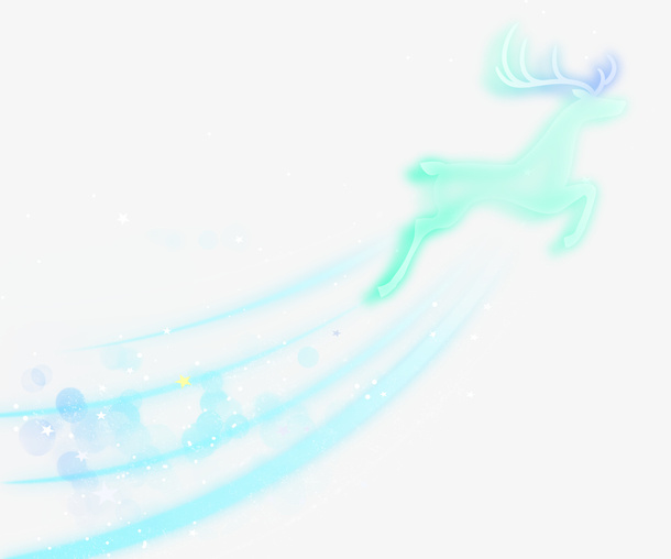 麋鹿，圣诞节，免抠