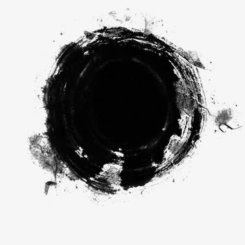 黑色笔触免抠手绘/卡通卡通元素