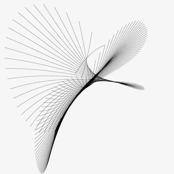 矢量艺术线条免抠