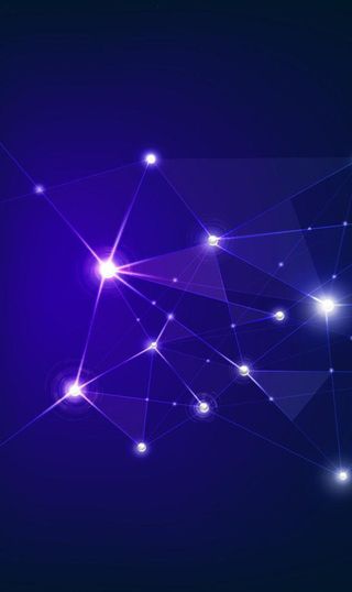 紫色光效H5背景高清