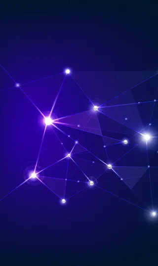 紫色光效H5背景高清