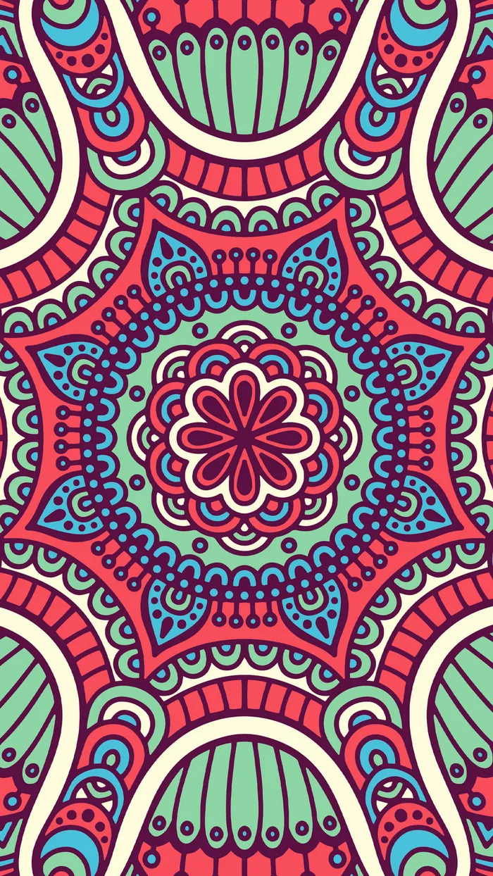 彩色底纹H5背景高清