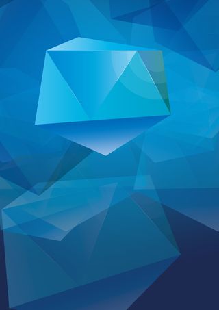 不规则多边形蓝色背景高清