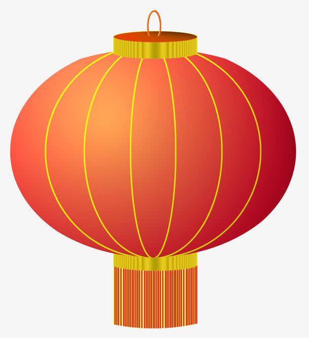 红灯笼节日庆典 中国风喜庆灯笼免抠