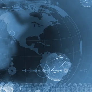 蓝灰色地球纹理背景高清