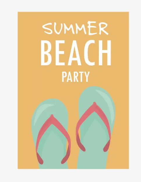summer beach免抠