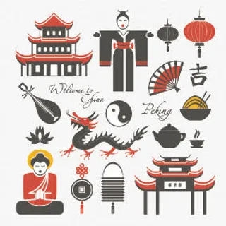 日本风格矢量图图片免抠