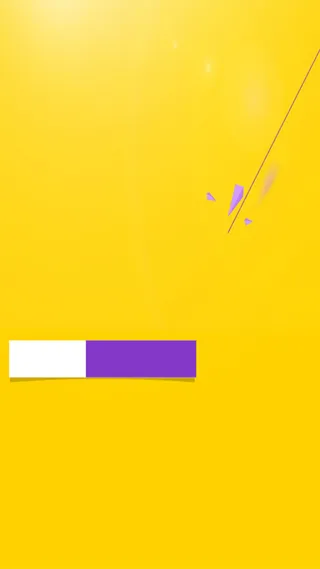 黄色几何H5背景高清