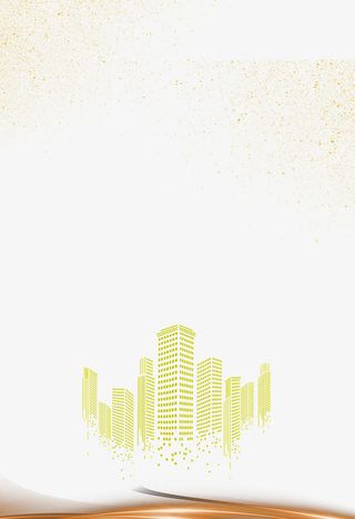 黑金城市房地产海报背景素材