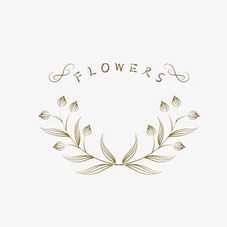 手绘花纹复古风免抠