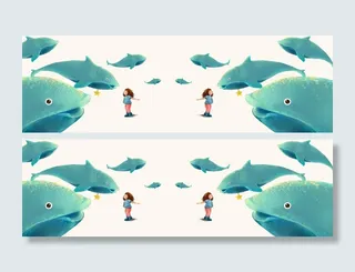 卡通儿童背景高清