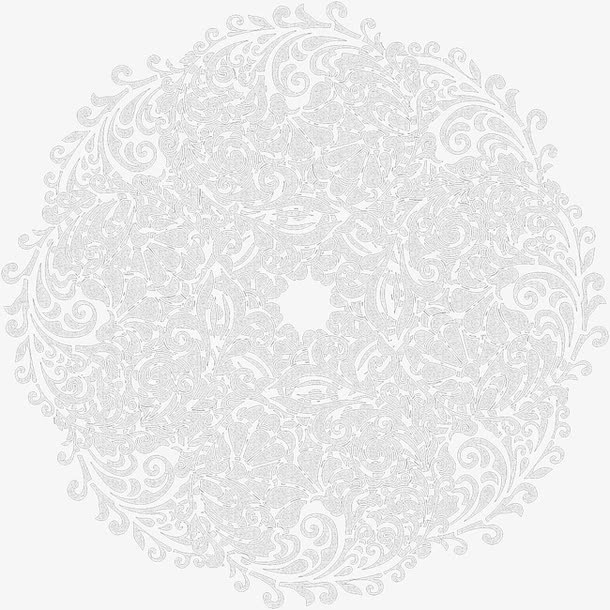 蕾丝图案底纹免抠