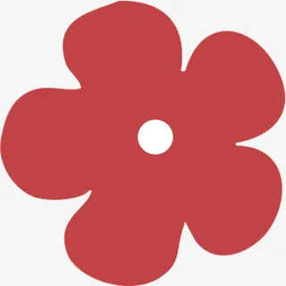 小红花大红花免抠