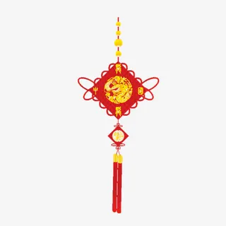 元宵吊饰素材免抠