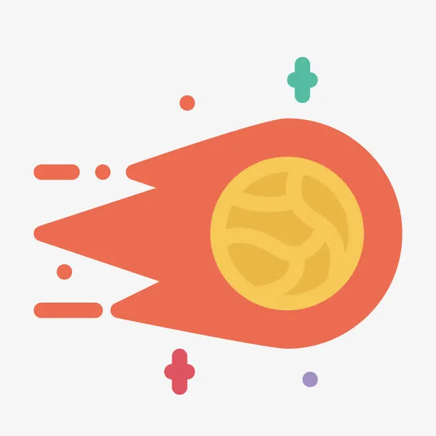 红色火星免抠