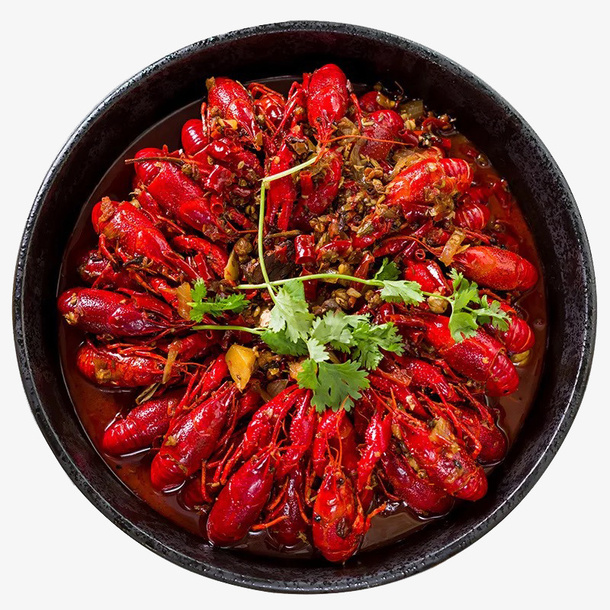 十三香夏季麻辣小龙虾免抠