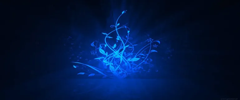 炫酷蓝色背景banner高清