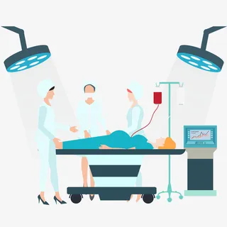 产妇和医务人员插画免抠手绘/卡通卡通元素 产妇和医务人员插画免抠手绘/卡通卡通元素