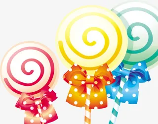 卡通棒棒糖儿童节六一61免抠