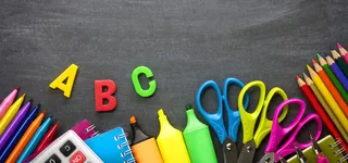 淘宝文艺黄色教育海报背景高清