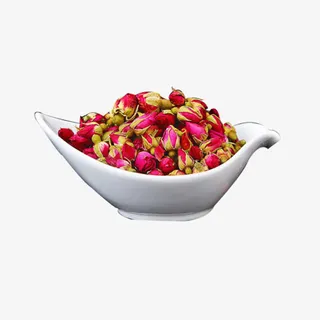 玫瑰花干花茶免抠
