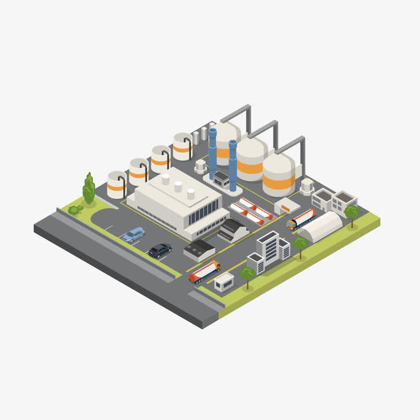 卡通化工厂免抠