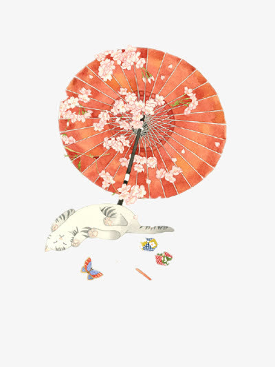 日风插画免抠