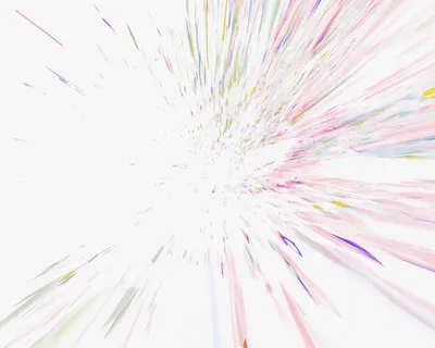 彩色装饰冲击线性元素免抠