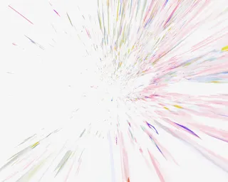 彩色装饰冲击线性元素免抠