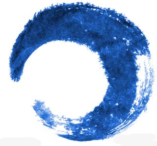 蓝色弯曲创意招聘免抠