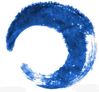 蓝色弯曲创意招聘免抠